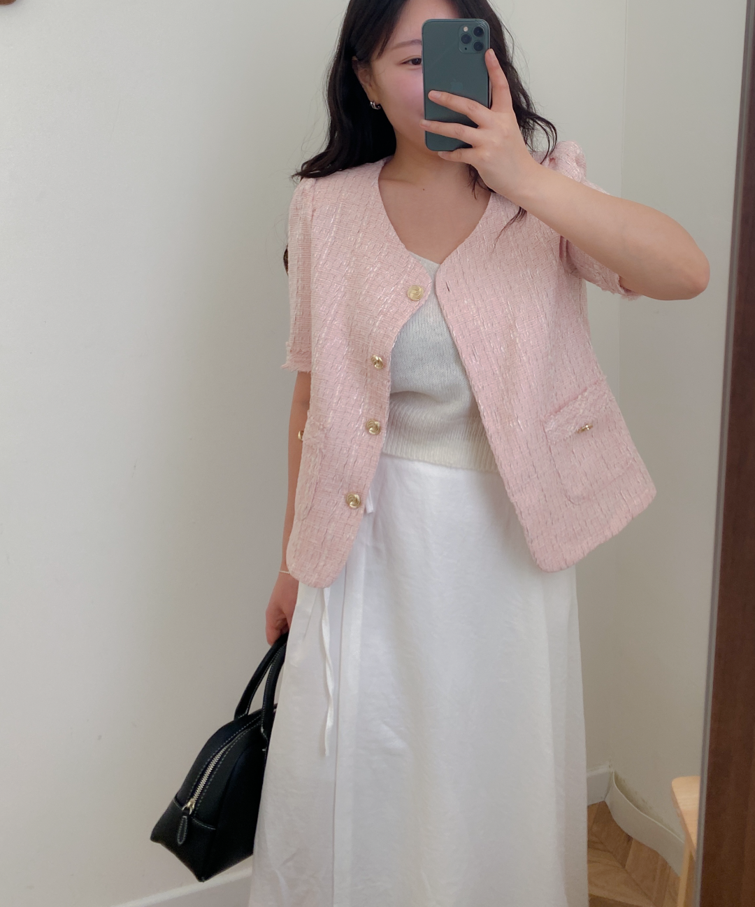 랩스커트 플레어 맥시 롱스커트 이미지 8