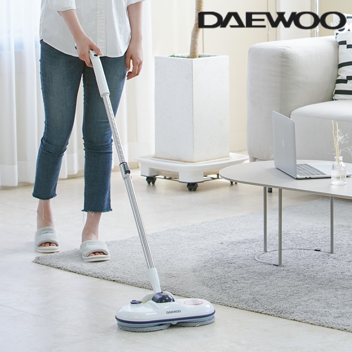 무선물걸레청소기 듀얼스핀 회전식 물걸레청소기