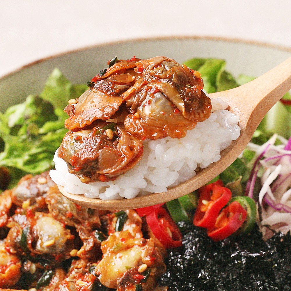 [푸딩팩토리] 벌교꼬막무침 100g 1분 완성 꼬막비빔밥 - 상세 이미지 2