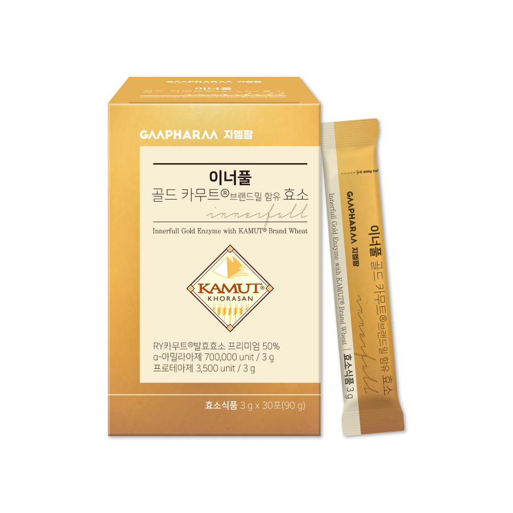 골드 카무트 효소 분말 호라산밀 카뮤트 브랜드밀 30포, 1개 - 상품 이미지