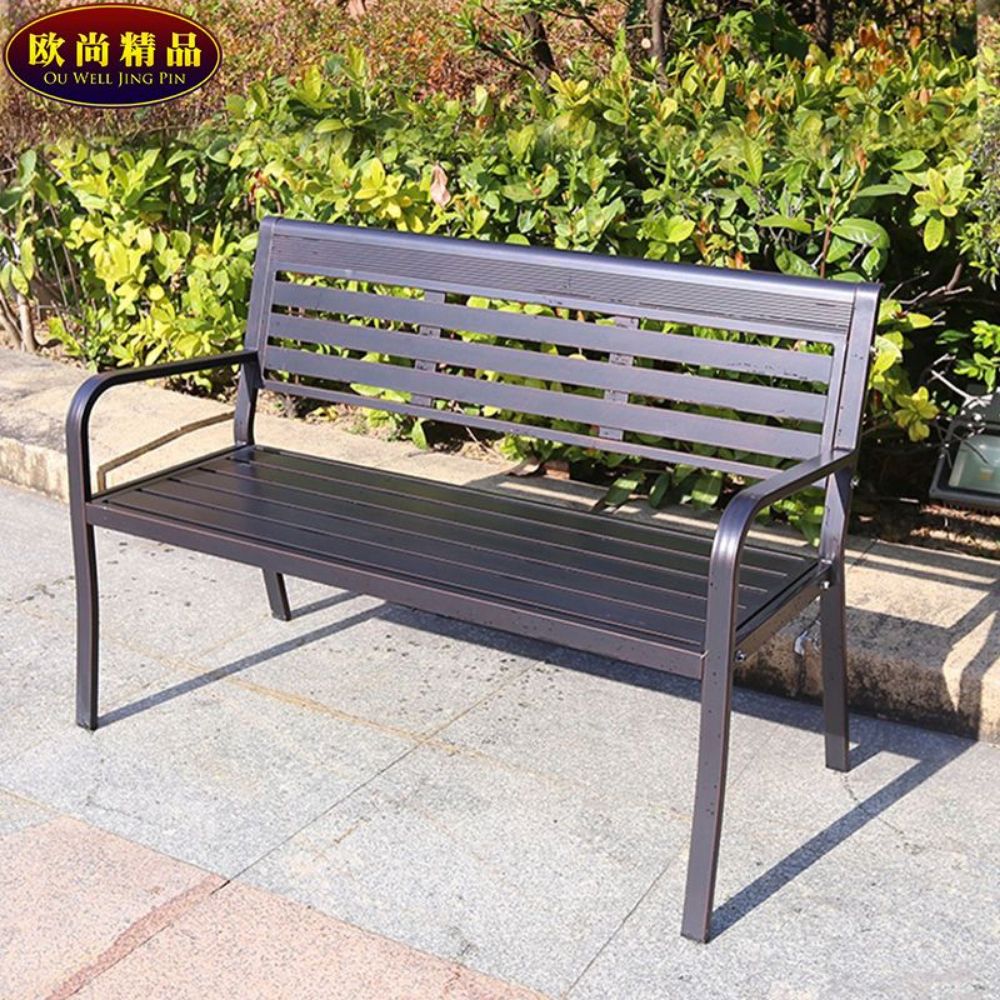 야외 벤치 파라솔 편의점 식탁 야외용 일체형 테이블 탁자 1 장 단색 의자 / 발판 색상 옵션 - 상품 이미지