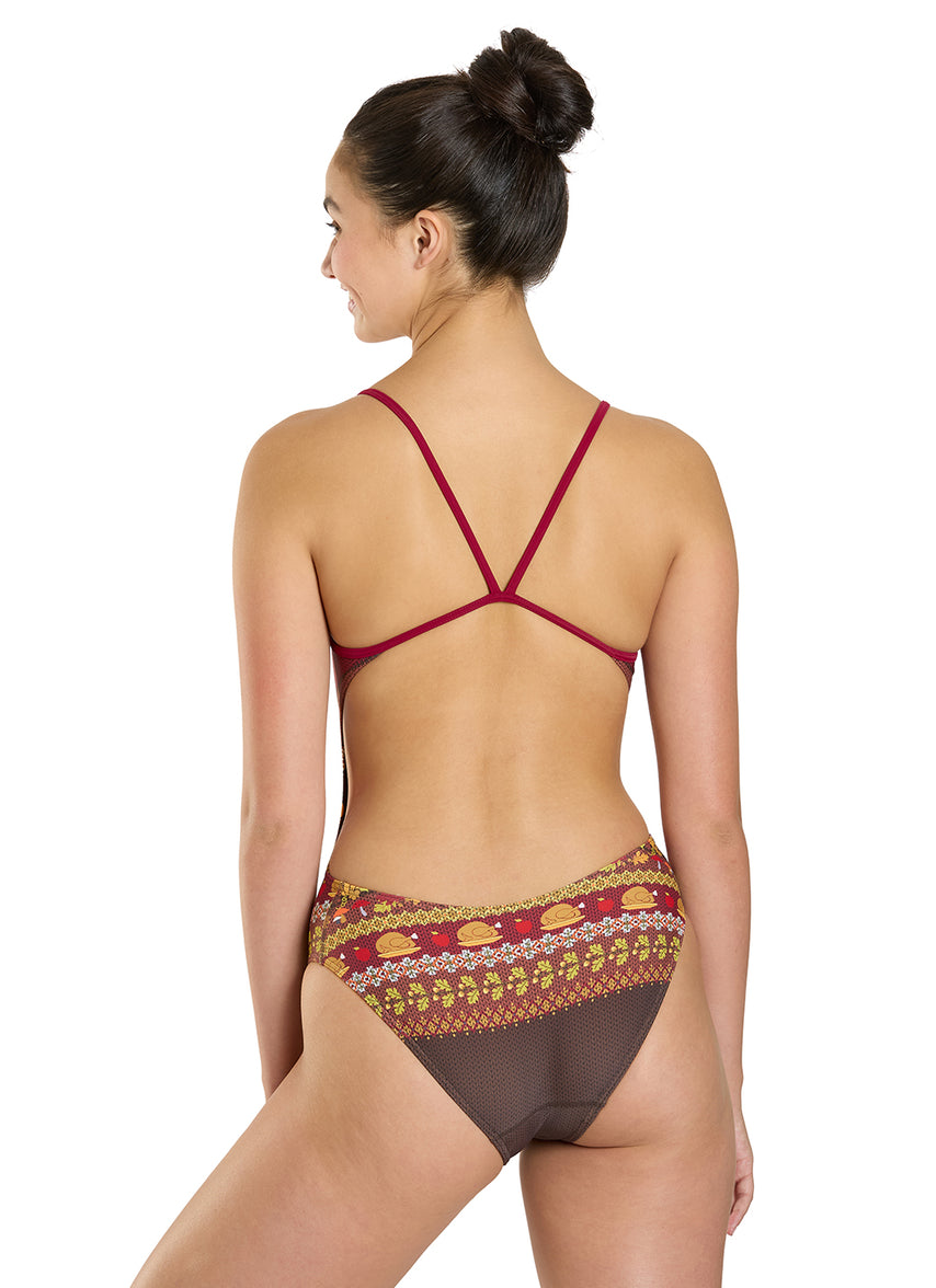 스포티 Harvest Splash Micro Back One Piece - 메인 이미지