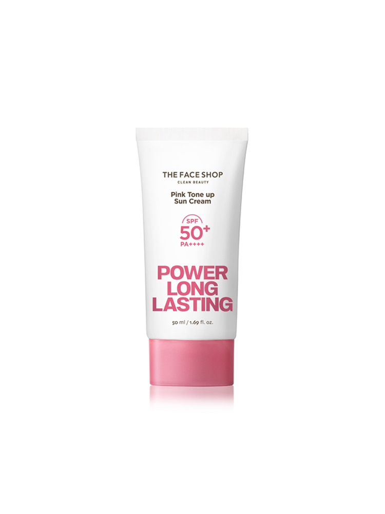 더페이스샵 파워 롱래스팅 핑크 톤업 선 50mL (SPF50+,PA++++) - 상품 이미지