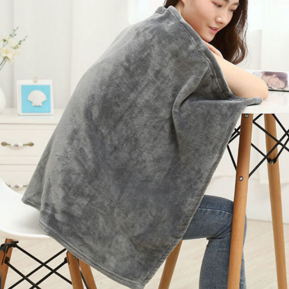 100X70cm 대형 담요 이불 소파 무릎 극세사 휴대용 여행용 따뜻한 겨울 거실 - 상품 이미지