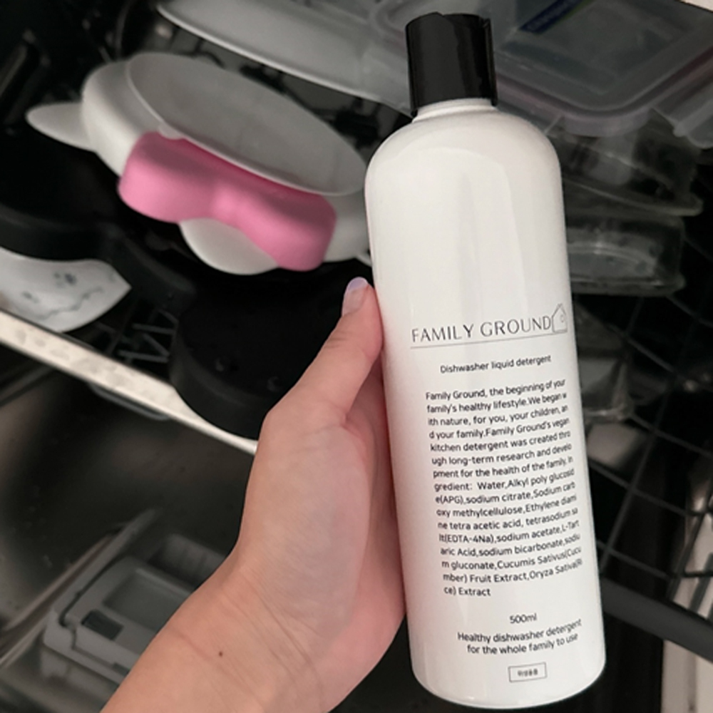 맘가이드A 클린마크 아기 유아 젖병세척기세제&식기세척기세제 패밀리그라운드 500ml, 3개 이미지 2