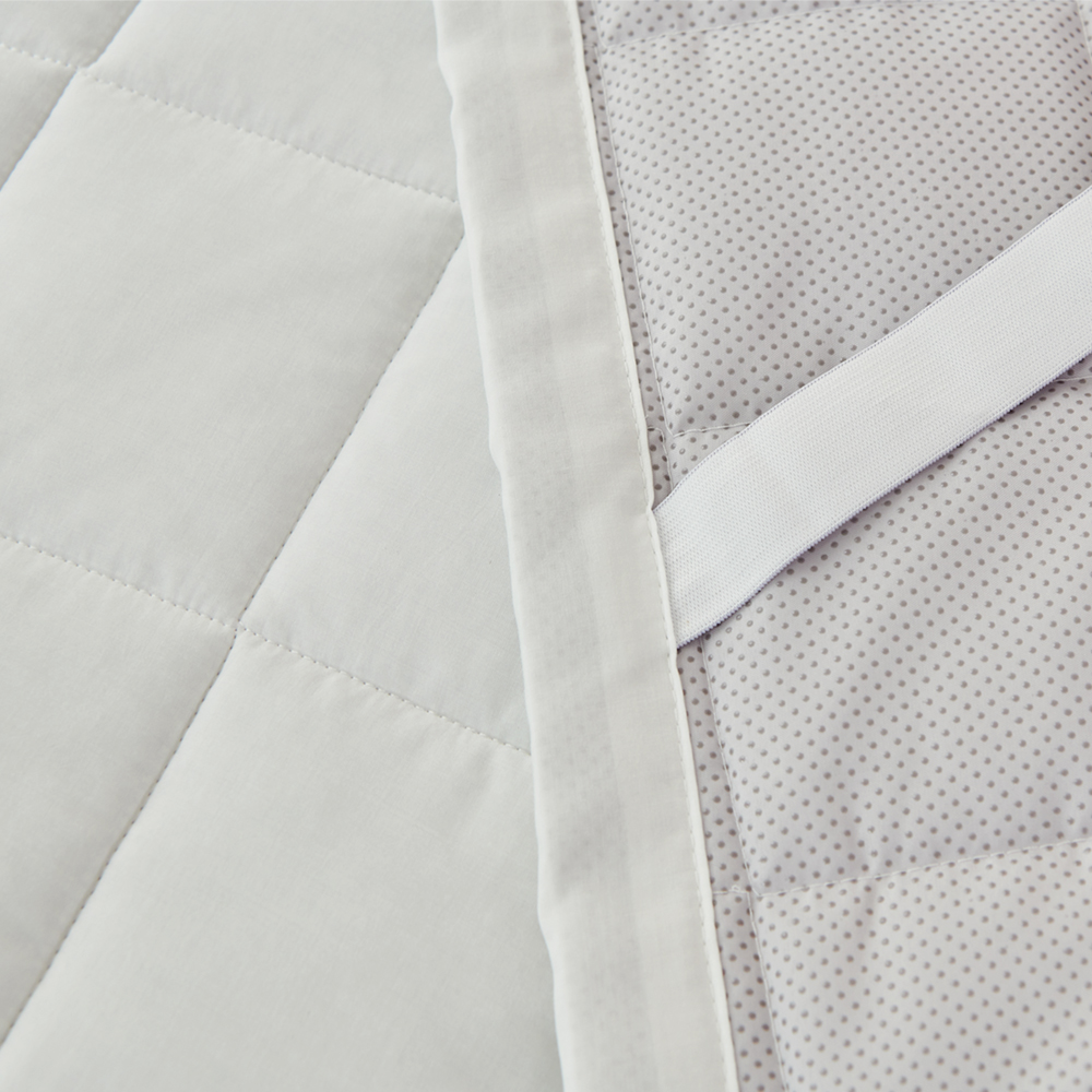 순수 모달 침대 패드 화학염료 없는 저자극 알러지케어 천연염색 무형광 매트리스 패드 SS