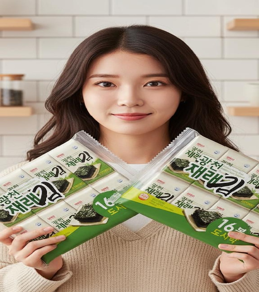 삼육김 광천재래김 4g 128개 1박스 도시락 식탁 파래 가정용 업소 식당식자재 도매가 - 상세 이미지 2