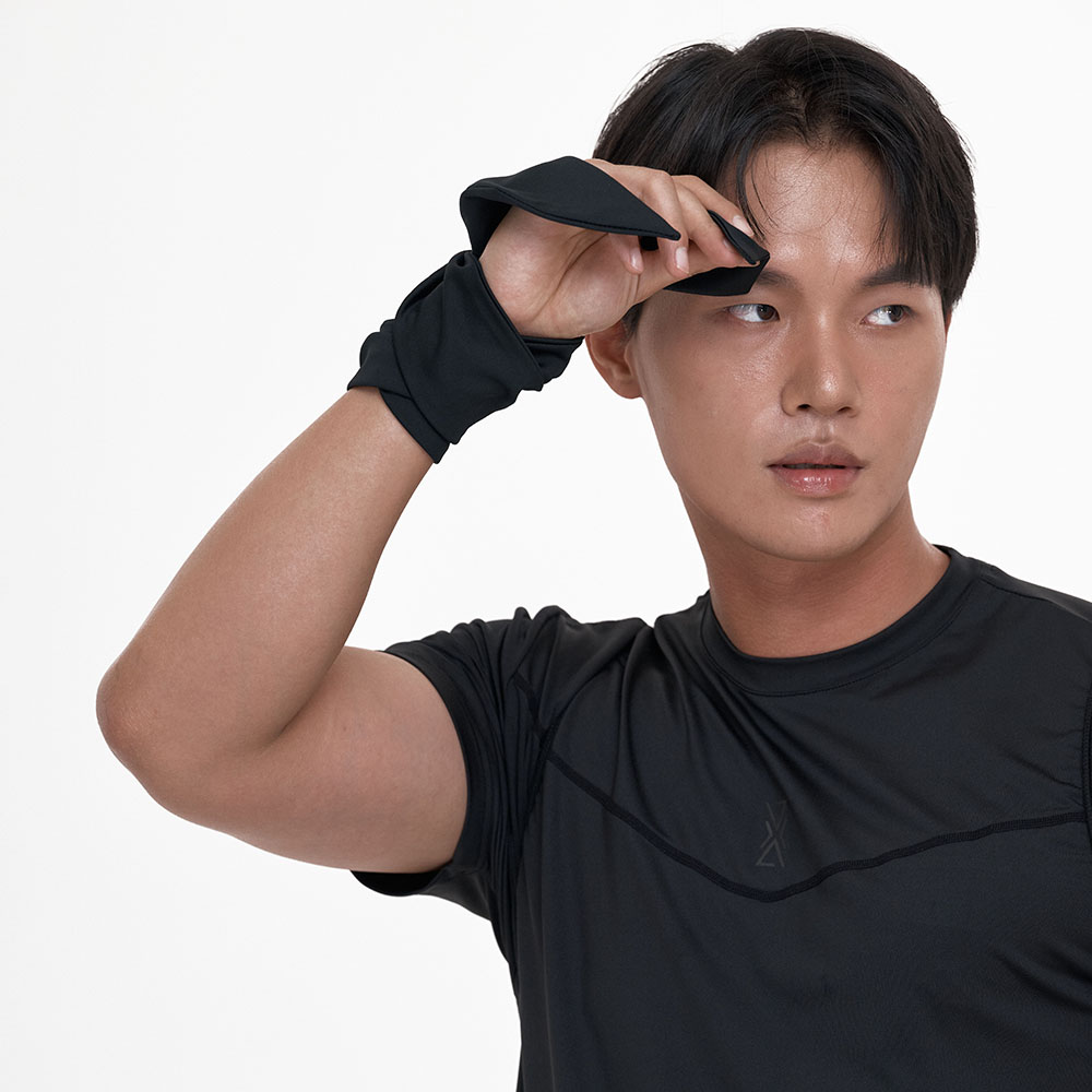 엑서브 남여공용 스카웰 스카프 헤어밴드 손목밴드 사용 - 상세 이미지 4
