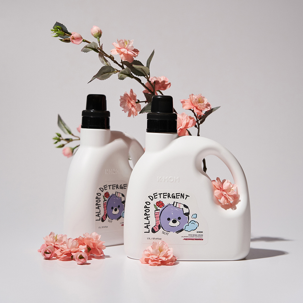 케이맘 랄라포포 세탁세제 대용량 1700ml (프레시모닝) 아기 유아 어린이빨래 - 상품 이미지