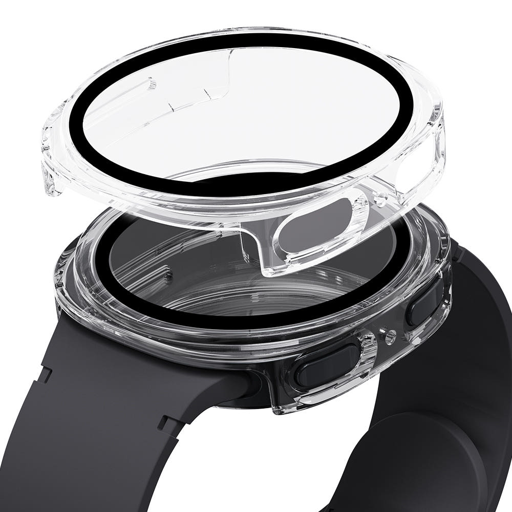 칸탐 갤럭시워치8 풀커버 케이스 강화유리 투명 40mm