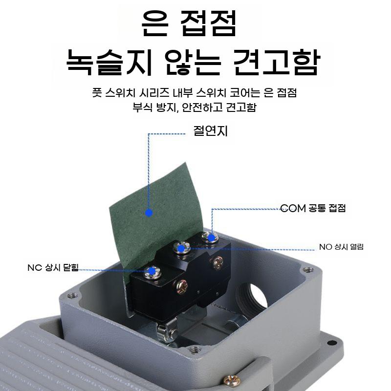 풋 스위치커버 산업용 기계 패달 안전 가드 충격 보드 발판 - 상세 이미지 4