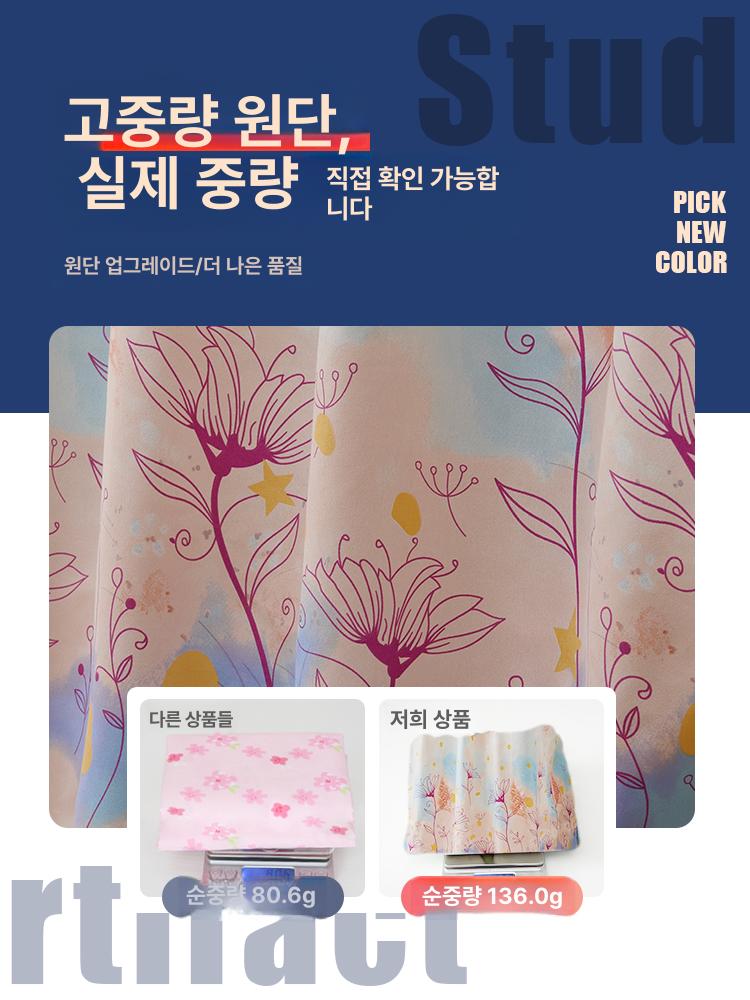 2층침대 암막 가리개 하우스 캐노피 기숙사 다크네이비 별달 방진 상단 - 상세 이미지 5
