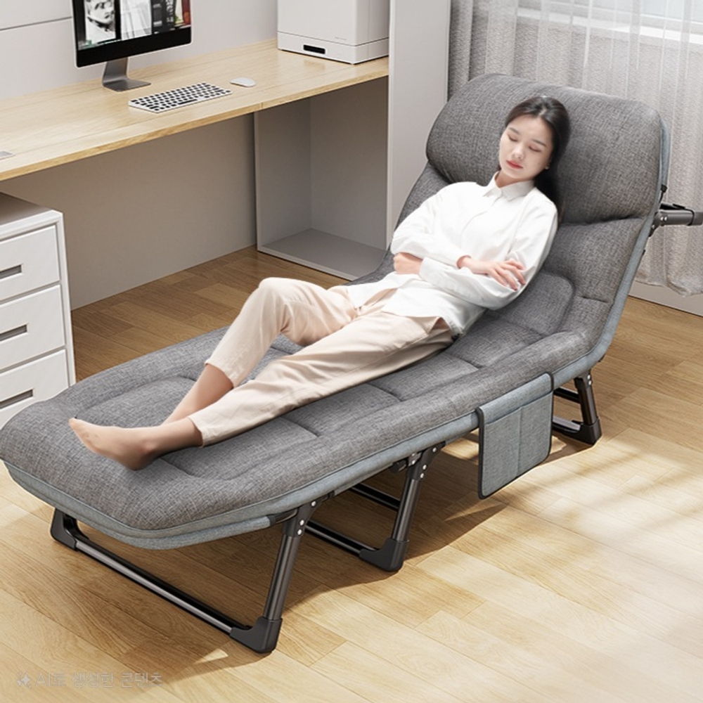 1인용 접이식 사무실 소형 좁은방 간이침대 베드 공간활용침대 폴딩 히든베드
