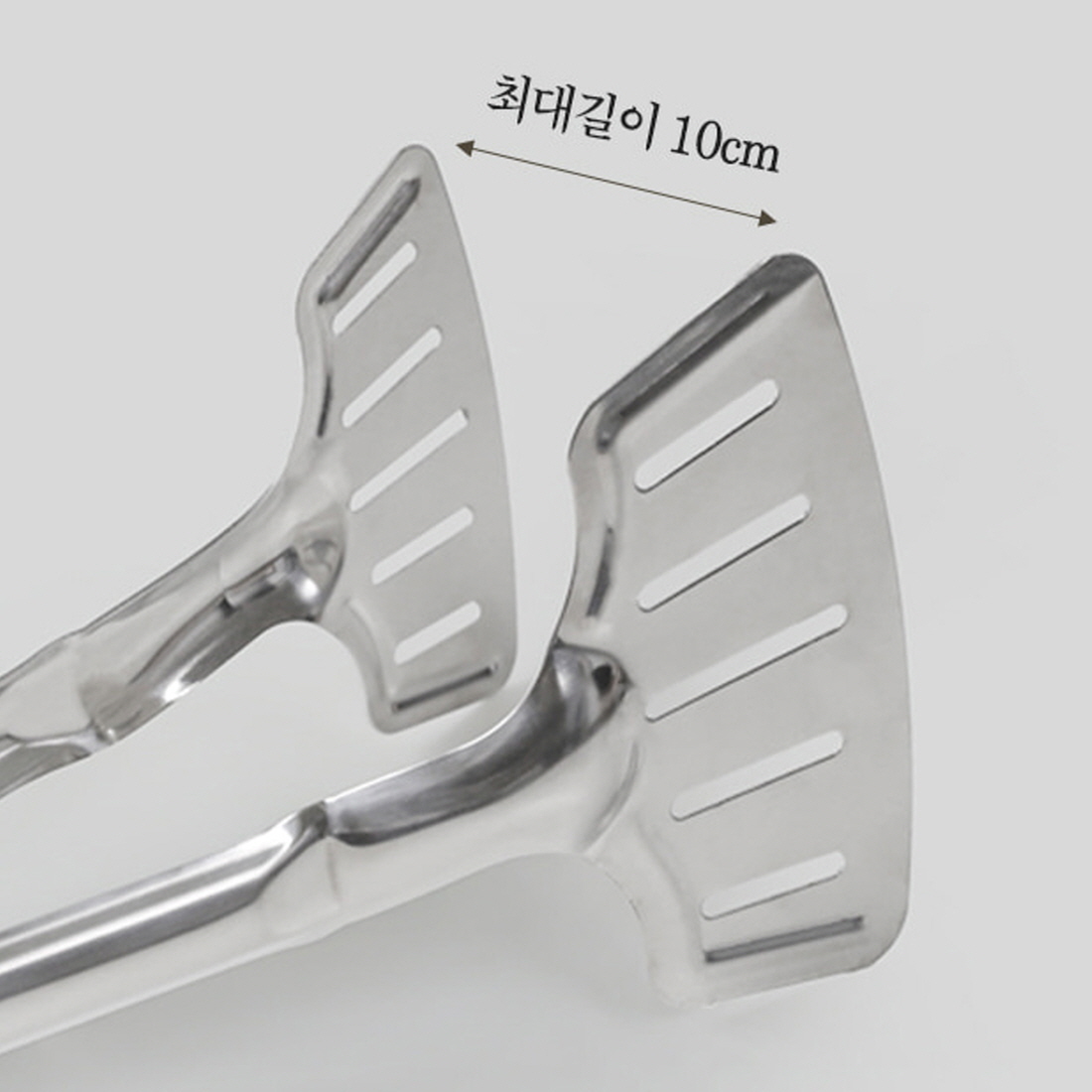 넓은 더블 뒤집개 뒤집게 스테이크 생선 전 부침개 계란말이 그립감좋은 뒤지개 - 상세 이미지 5