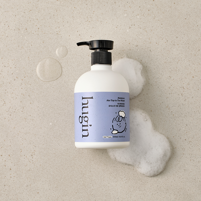 허긴 모이스처 아토 탑투토워시 500ml 올인원세정 액상타입 바디&샴푸 - 상세 이미지 3