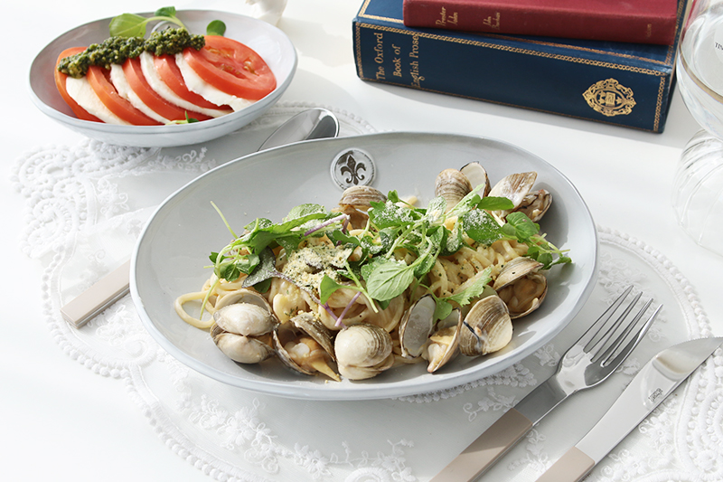 마루신 콜라주 오벌볼L 한식 양식 파스타 샐러드 타원 오발 일본 도자기 - 상세 이미지 5