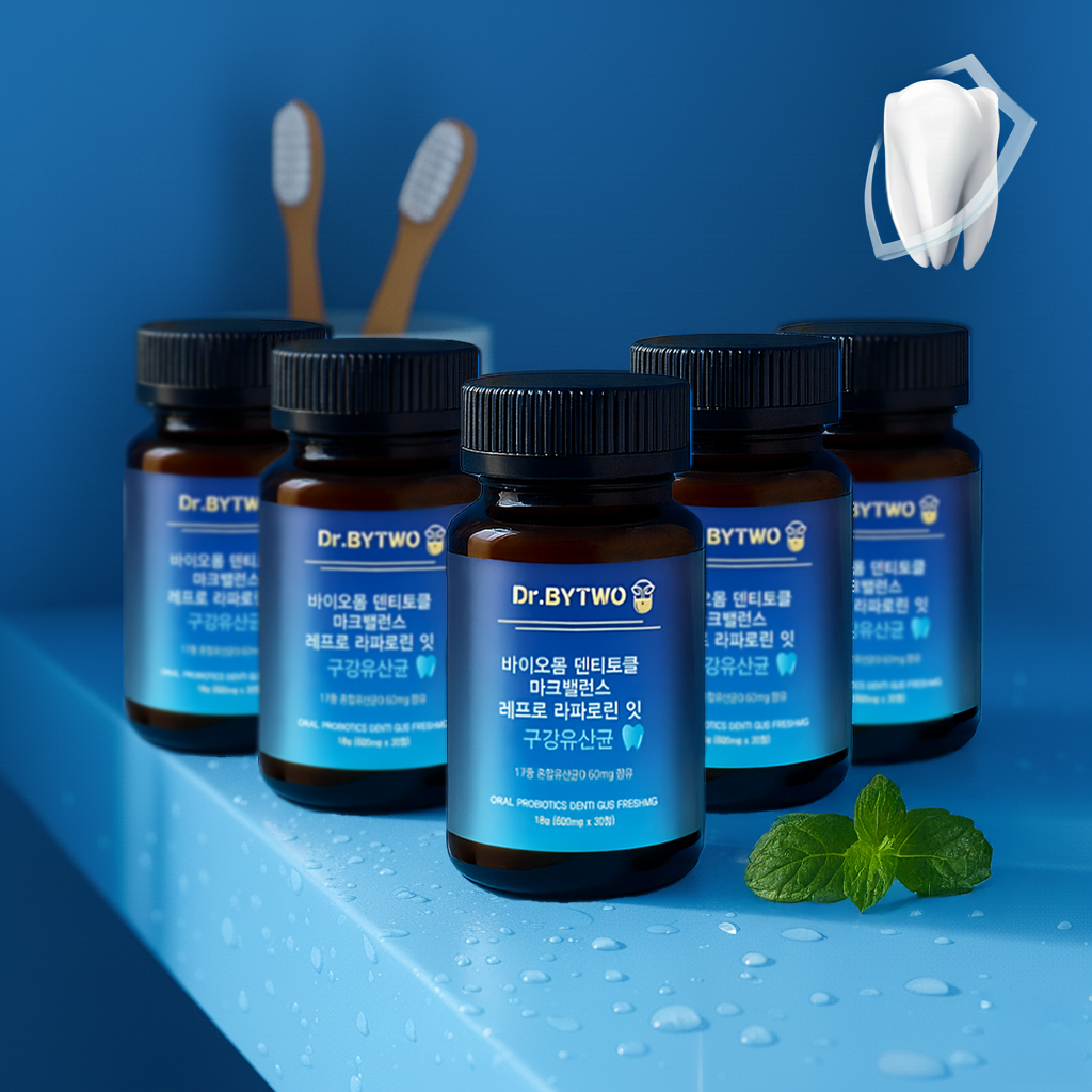 구강유산균 잇몸유산균 30정, 5개 - 상품 이미지