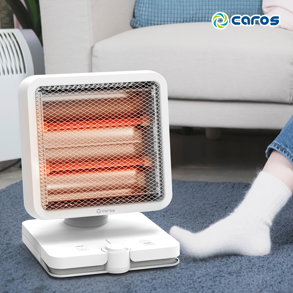 캐로스 발난로 미니 히터 사무실 가정용 소형 온열기 난방기 무소음