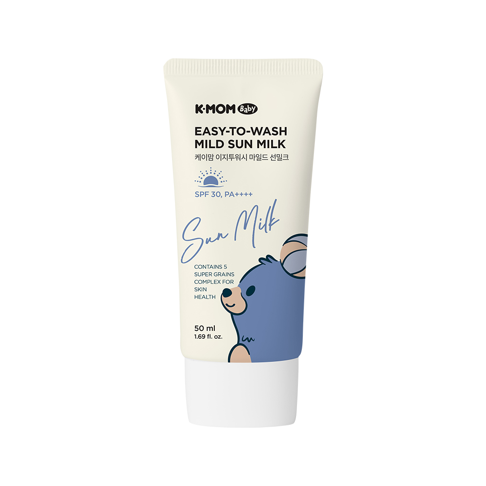 케이맘 이지투워시 마일드 선밀크 50ml (SPF 30, PA++++) - 상품 이미지