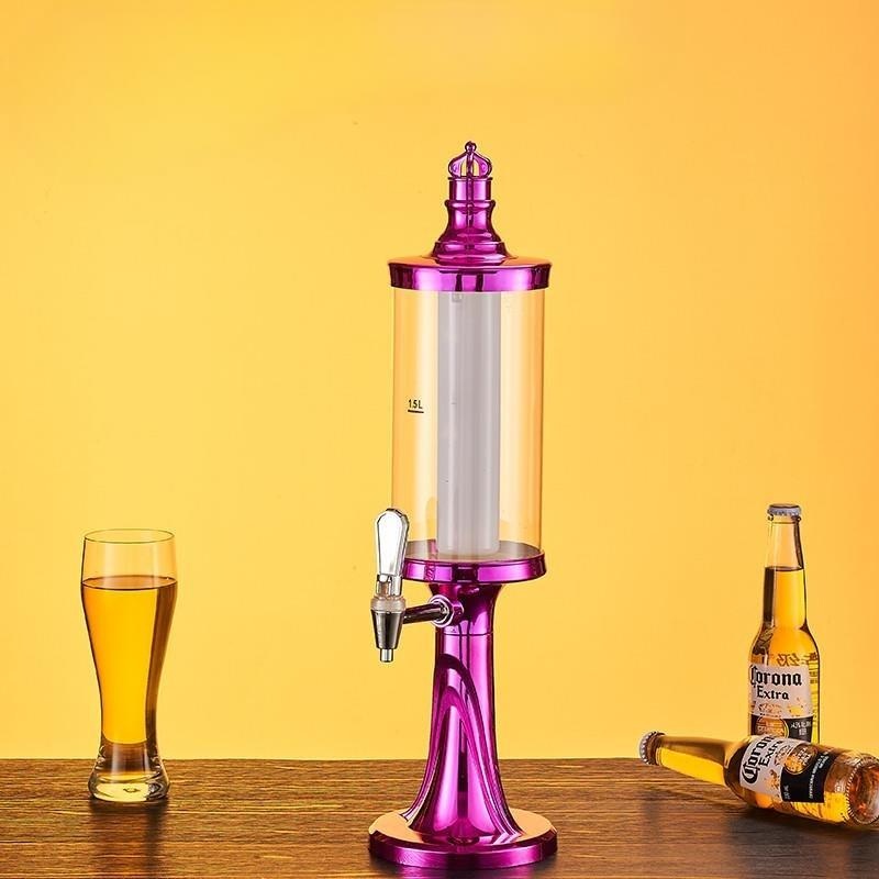 맥주 소맥타워 피쳐 와인 폭탄주 대용량 디스펜서 칵테일 음료 와인 - 상세 이미지 3