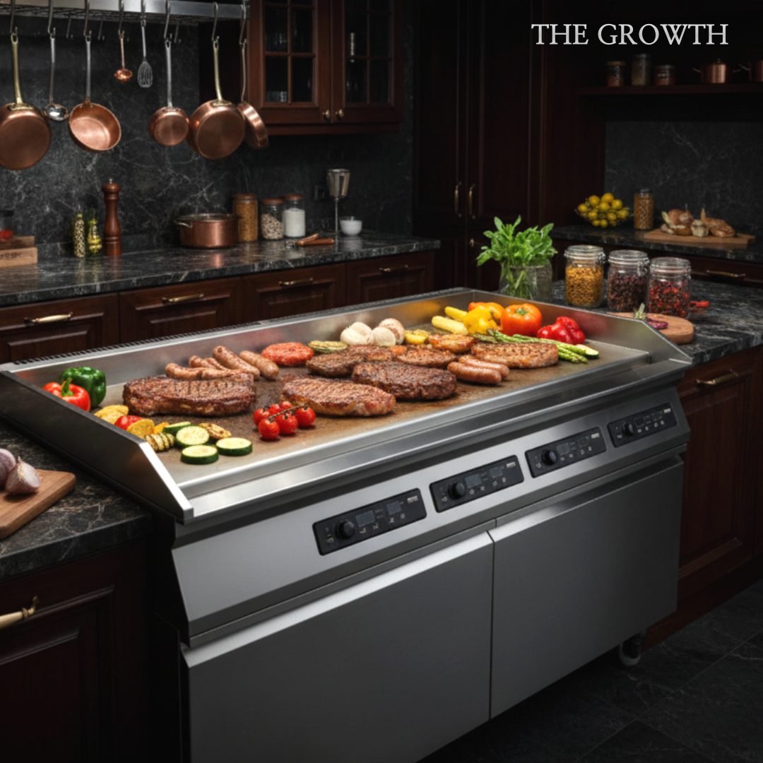 전기그리들 업소용 부침기 인스템 1500 4구 국산 부침개 토스트 그릴 철판 식당 대형