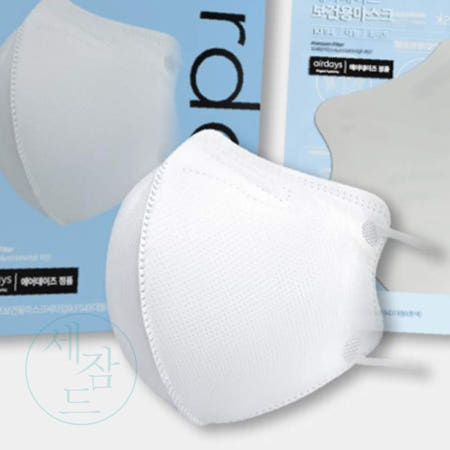 세잠드 새부리형 마스크 대형 10매 바이러스차단