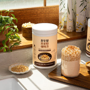 호두얌 WPI 단백질 미숫가루 프로틴 쉐이크 600g 맛있게 먹은 솔직 후기 - 상품 이미지 2