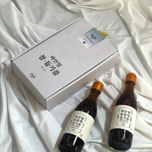 파인밀 저온압착 100% 통깨 참기름 들기름 350ml + 350ml /... 맛있게 먹은 솔직 후기 - 상품 이미지 2