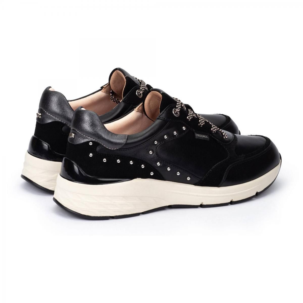 피콜리노스 트렌디 스터드 플랫폼 스니커즈 CUENCA W6A-6854C1 BLACK - 상세 이미지 4