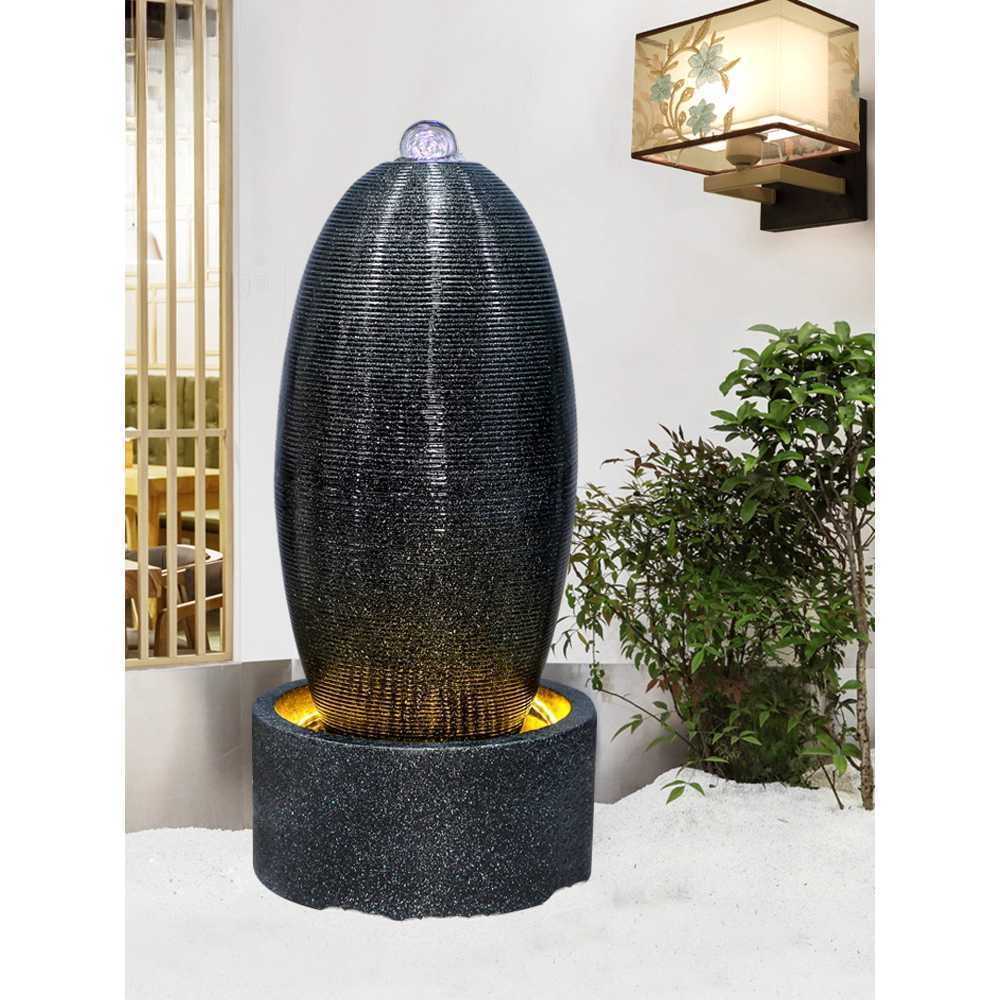 실내 인테리어 분수 가습기 무드등 공기 가전 폭포 A형 51x122cm - 상품 이미지