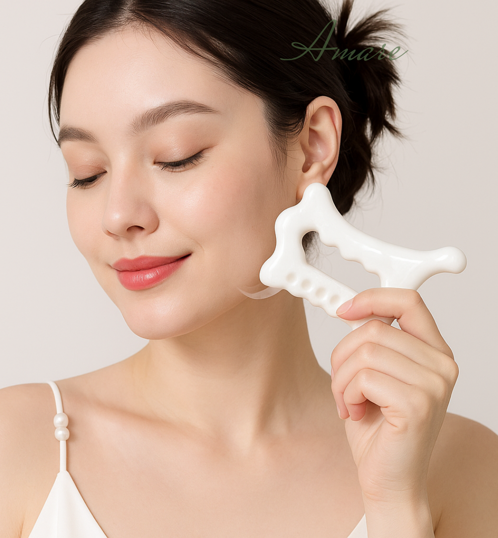 괄사 마사지기 마사지 두피 얼굴 승모근 바디 경락 - 상세 이미지 2