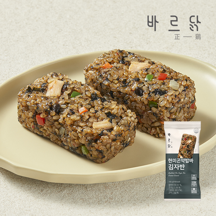 바르닭 현미곤약밥바 김자반 21팩 - 상품 이미지