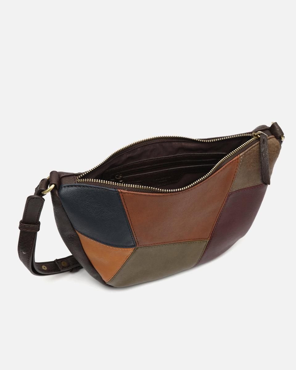 미사코 멀티컬러 패치워크 호보 숄더백 Popu-5100470100011 MULTICOLOR - 상세 이미지 5