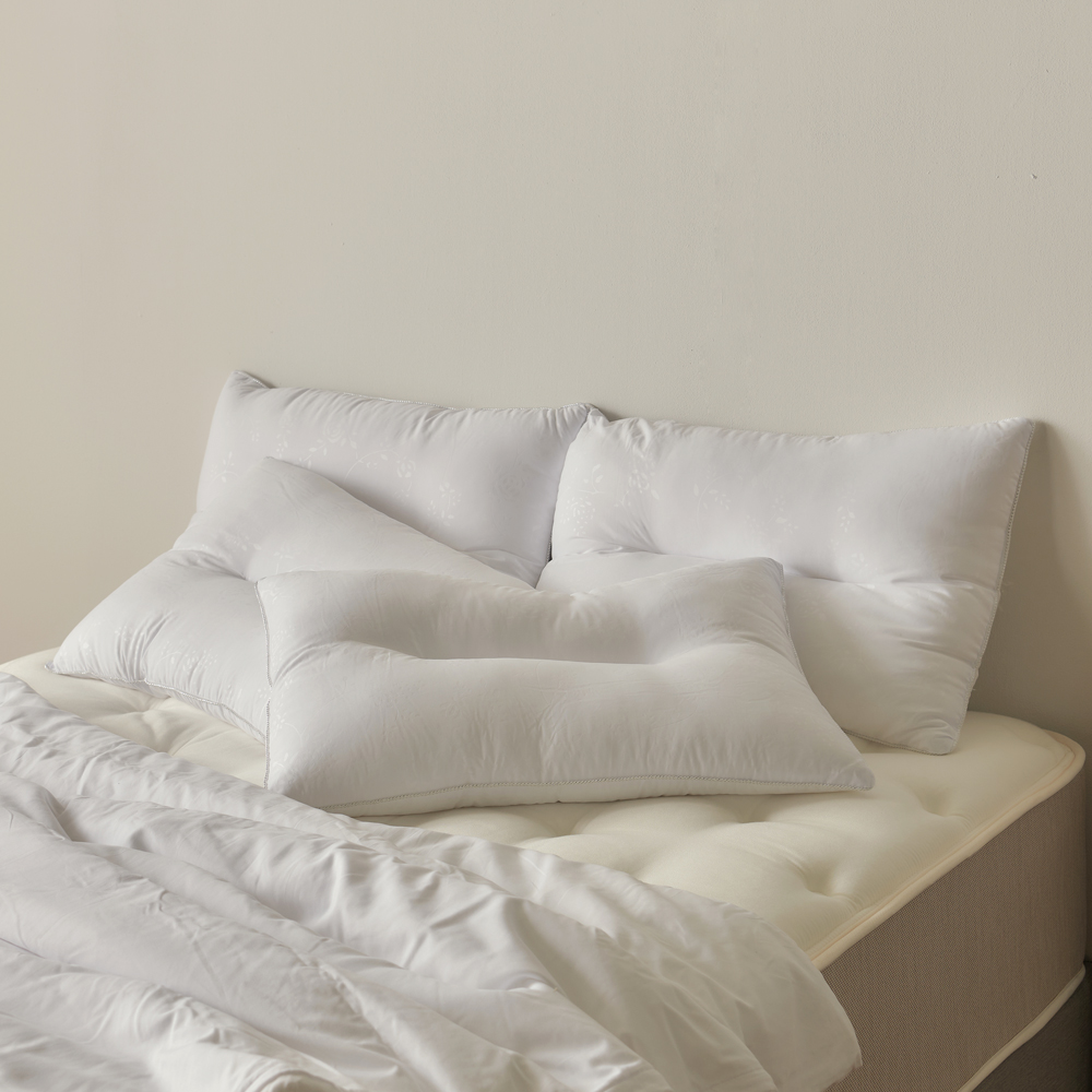 코베드 컴포트 마이크로 다운필 거북목 일자목 항균 베개 50x70cm