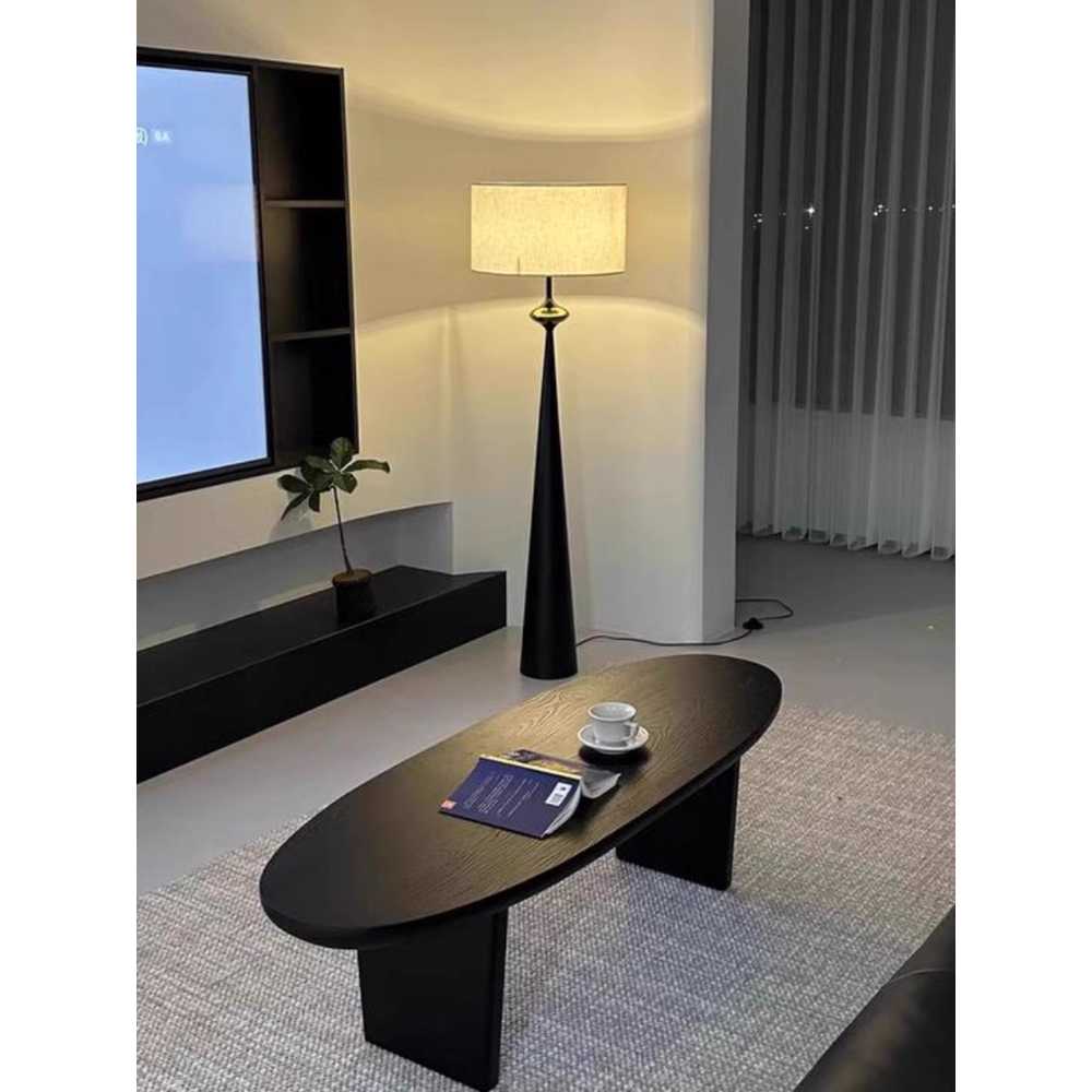 라운드 원형 소파 탁자 카페 거실 인테리어 테이블 100x48x40cm - 상세 이미지 5