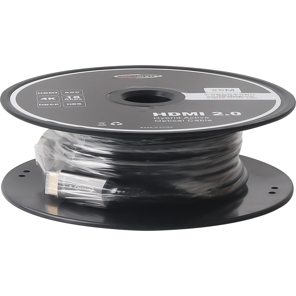 강원전자 넷메이트 HDMI2.0 Hybrid AOC 케이블 25m NM-HMA025 - 상세 이미지 3