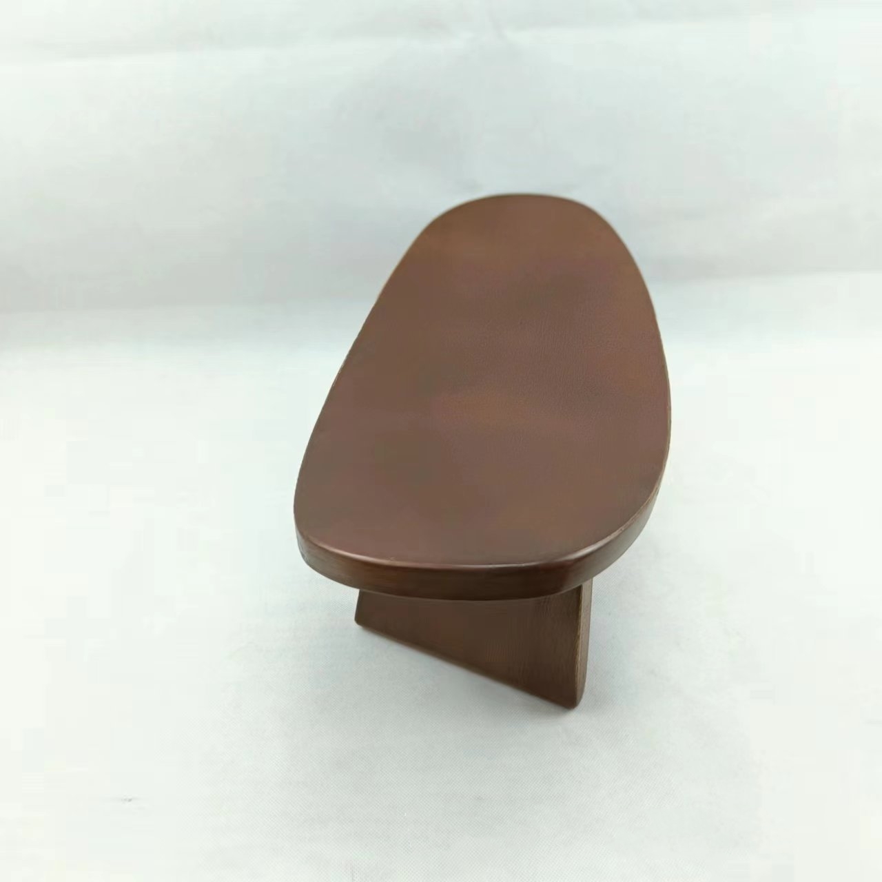 좌식 기도 의자 명상 앉는 다도 바른자세 좌식의자 독서의자 보조의자 원목 의자 42x21x21cm 월넛 - 상세 이미지 3