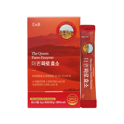 효소 스틱 3g×30포 파로효소 개별포장 EnB 더퀸 - 상품 이미지