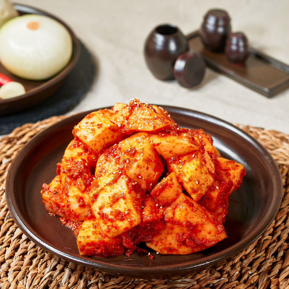 전라도 깍두기 석박지 2kg 깍두기 선택법 맛있게 먹는 팁 김치 리뷰