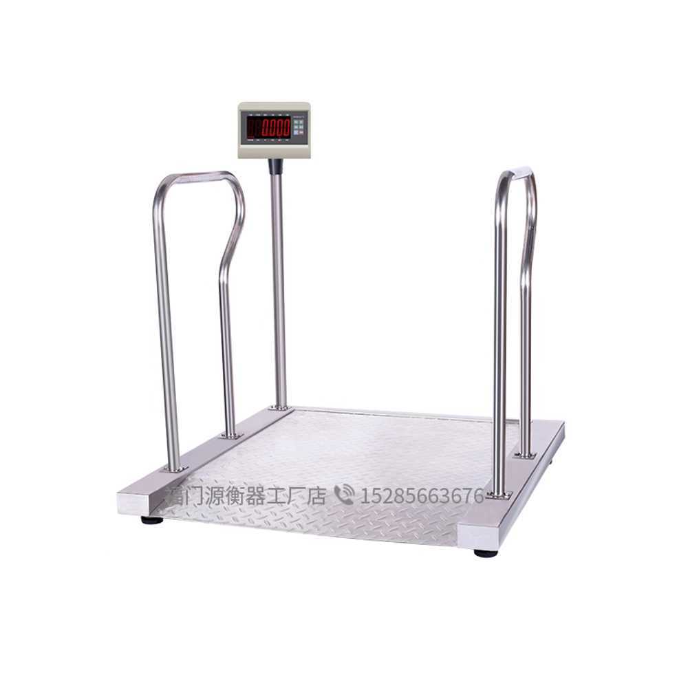 환자용 휠체어 체중계 전자식 병원 의료 장비 계량기 201 일반형 500kg/0.1kg - 상품 이미지