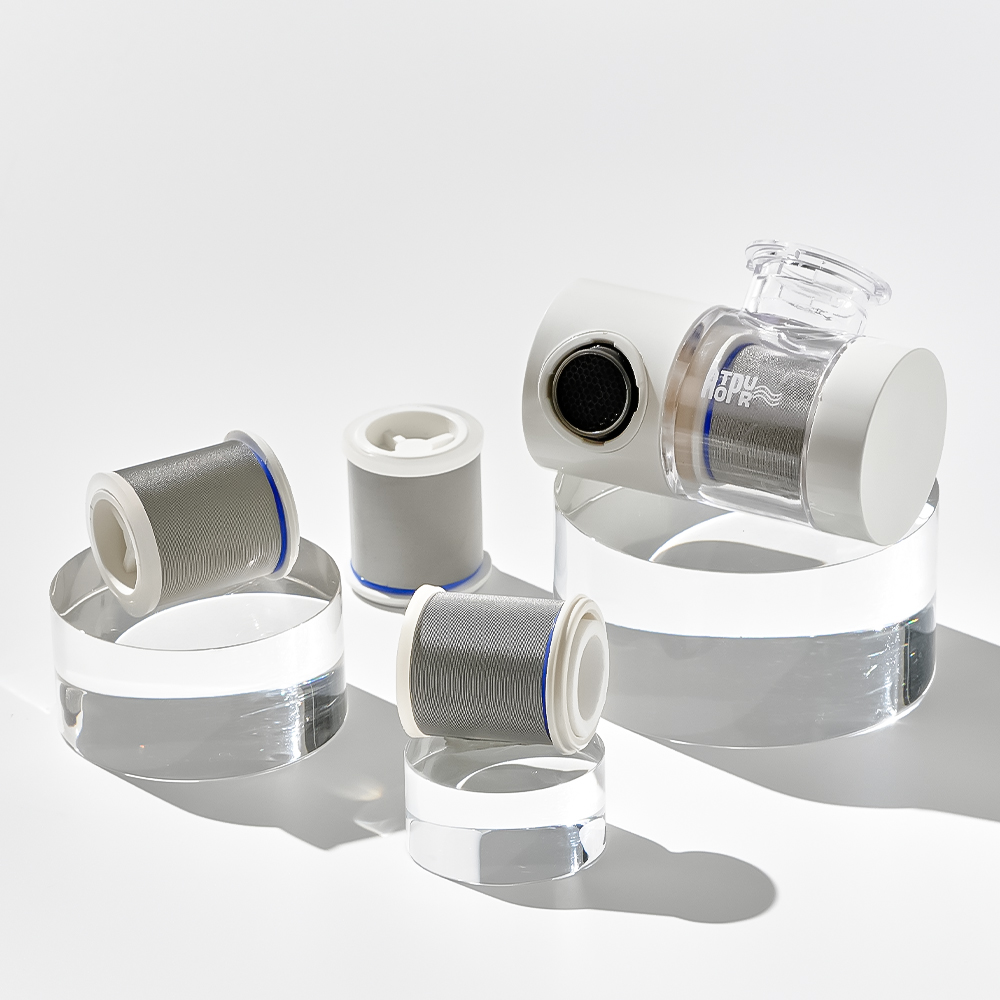 아토퓨어 아기 수전 듀얼클린 회전 워터탭 정수 필터 아기비데