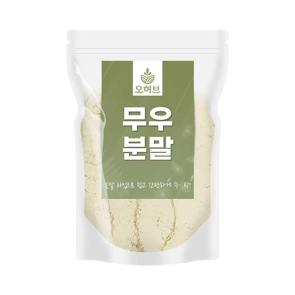 국산 무가루 무분말 1kg - 상품 이미지