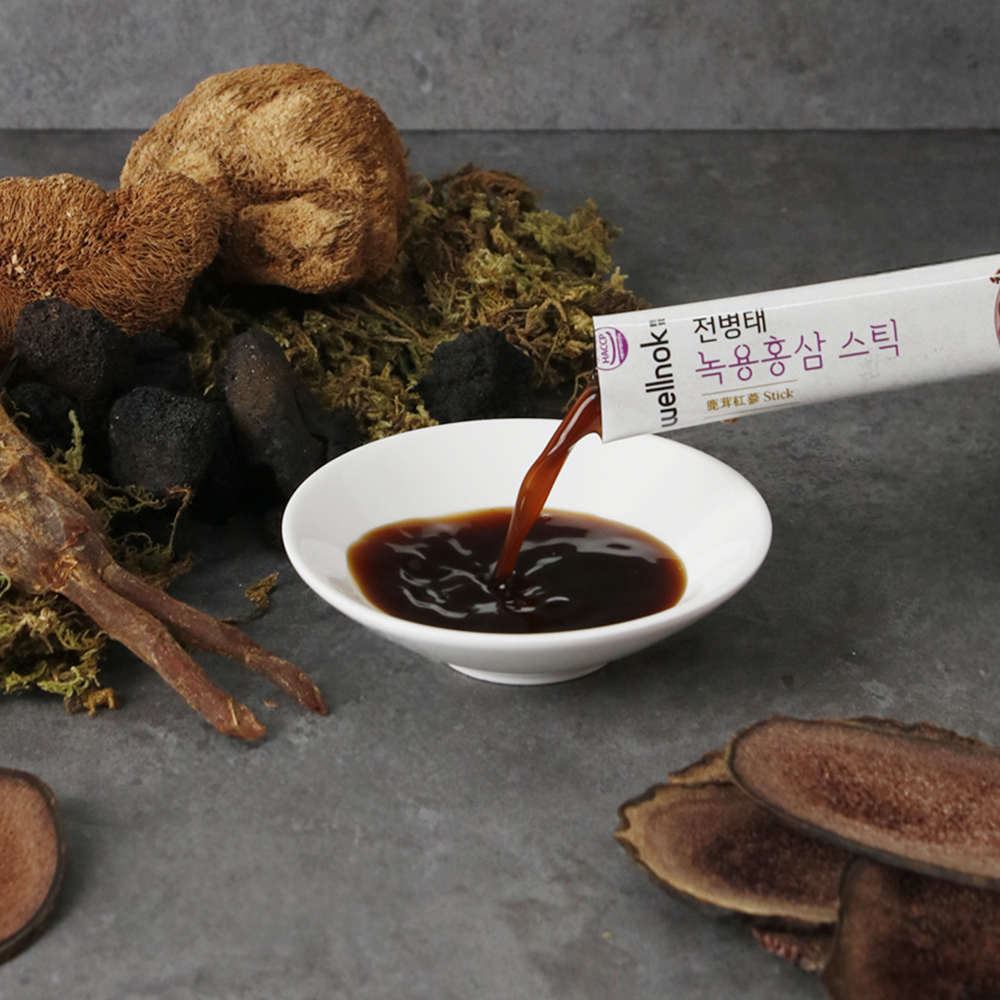 전병태 웰녹 녹용 홍삼 스틱 진액 30포 - 상세 이미지 2