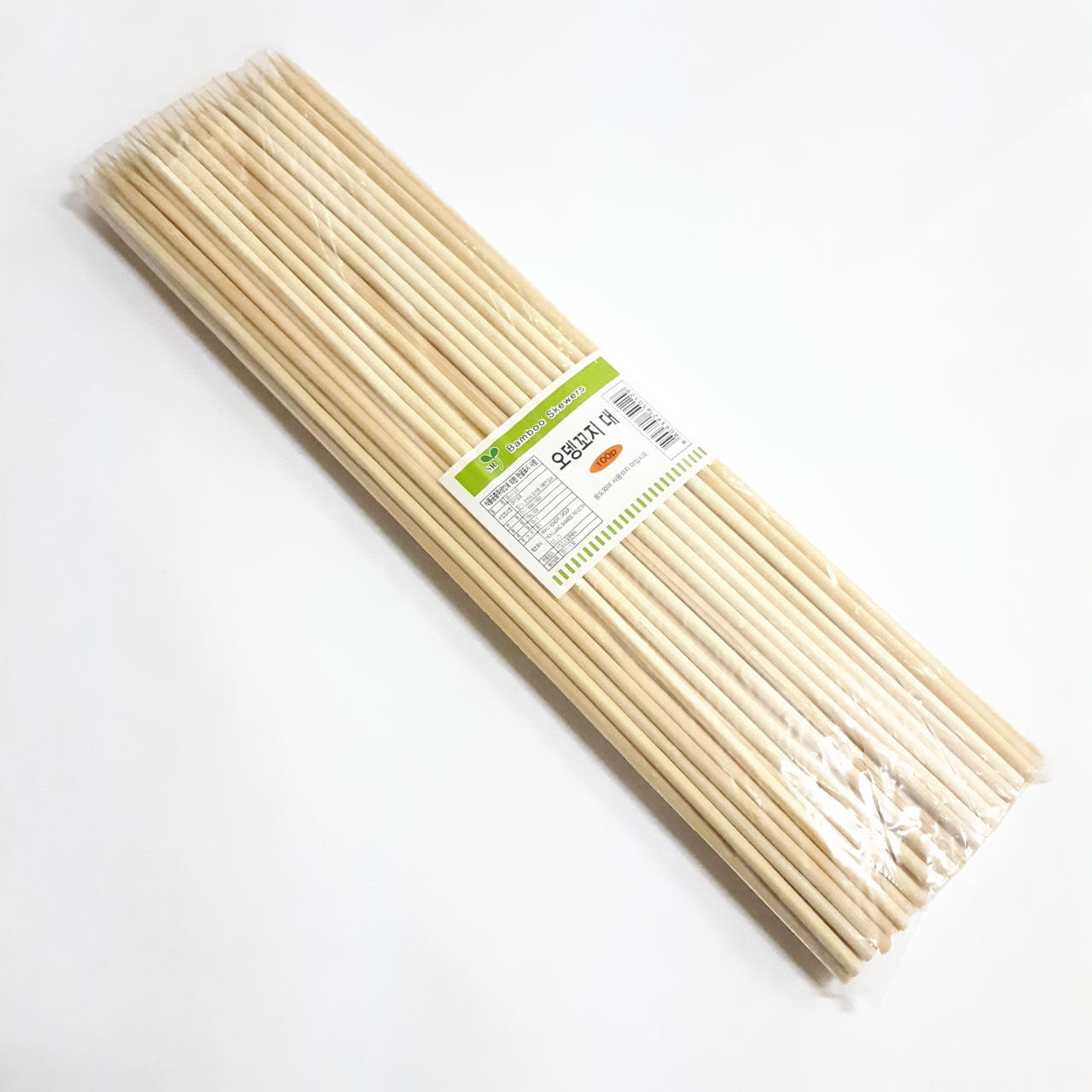 대나무 오뎅 꼬지 꼬치 (대) 100개+100개 40cm x 5mm 캠핑 어묵 나무 꽂이 - 상세 이미지 2