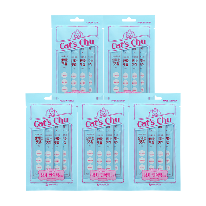 페페로니 잘 먹는 캣츄 12g x 4P 5개세트 - 상세 이미지 3