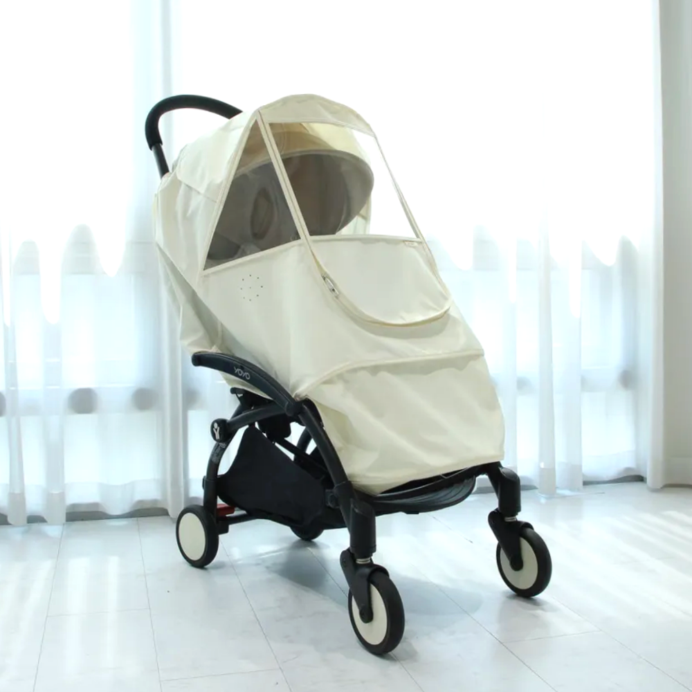 [호환]오맘 유모차방풍커버 방한 줄즈에어2 요요3 지니제로 에스 타보플렉스탭 휴대용블랙방풍