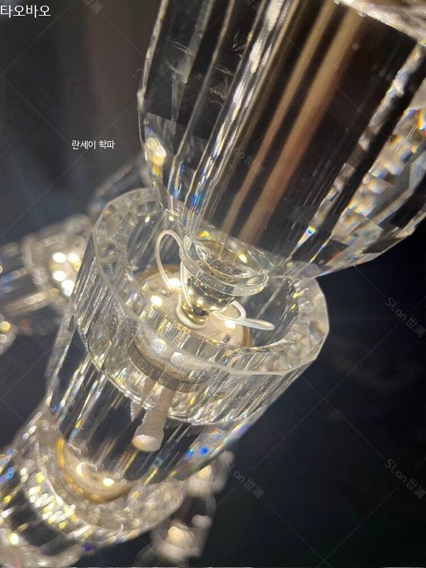 대형 샹들리에 럭셔리 크리스탈 인테리어 거실등 LED - 상세 이미지 4