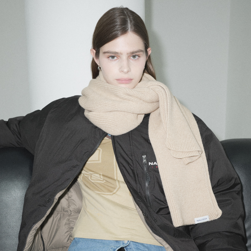 노티카 컴포트 코지 니트 머플러