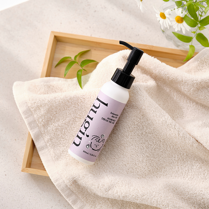 허긴 인텐시브 집중보습 아토 오일 100ml 식물유래 아기오일 - 상세 이미지 4