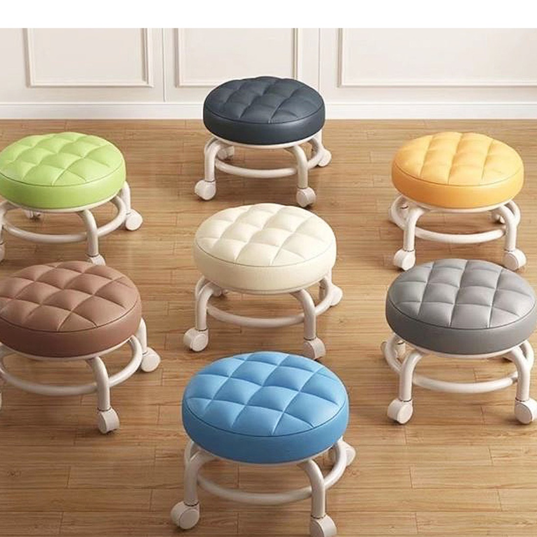 앉는 의자 바퀴달린 앉은뱅이 의자 안진뱅이 이동식 안전뱅이 의자